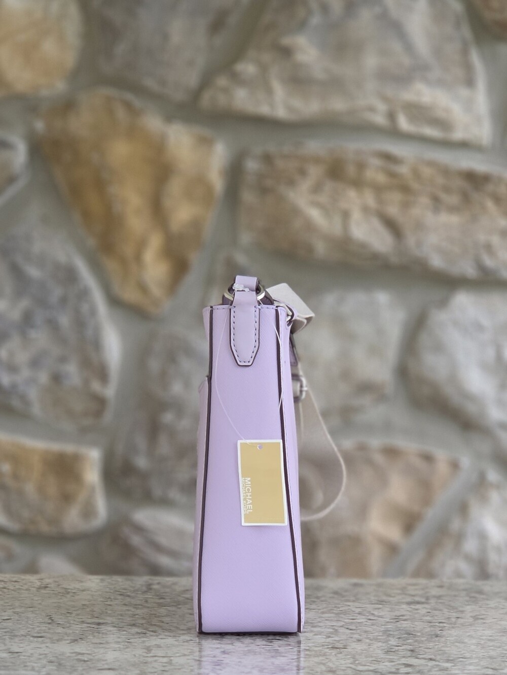 Michael Kors Jet Set Travel Small Purple Crossbody - Picture 2 of 9